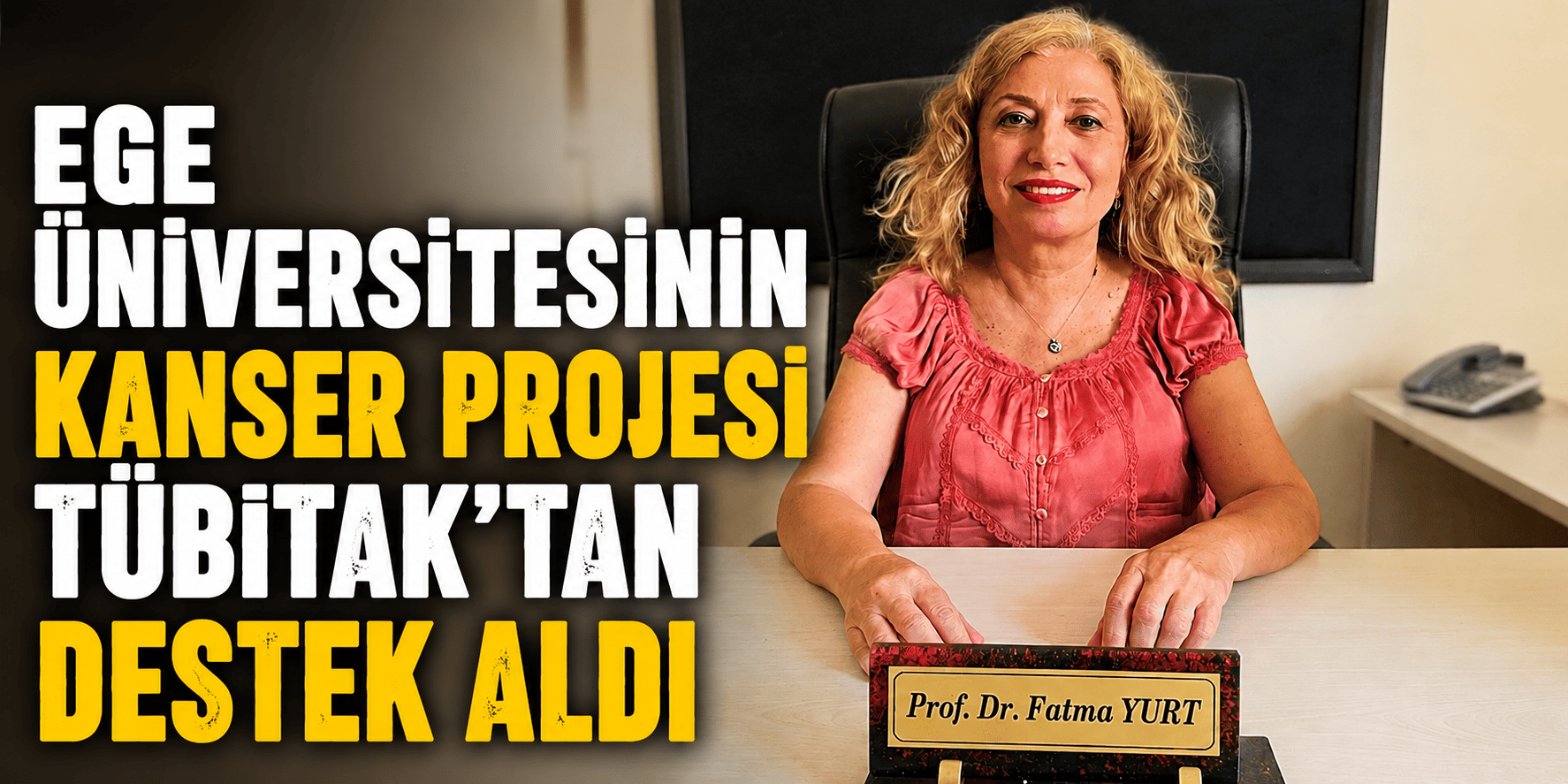 Ege Üniversitesinin kanser projesi TÜBİTAK’tan destek aldı
