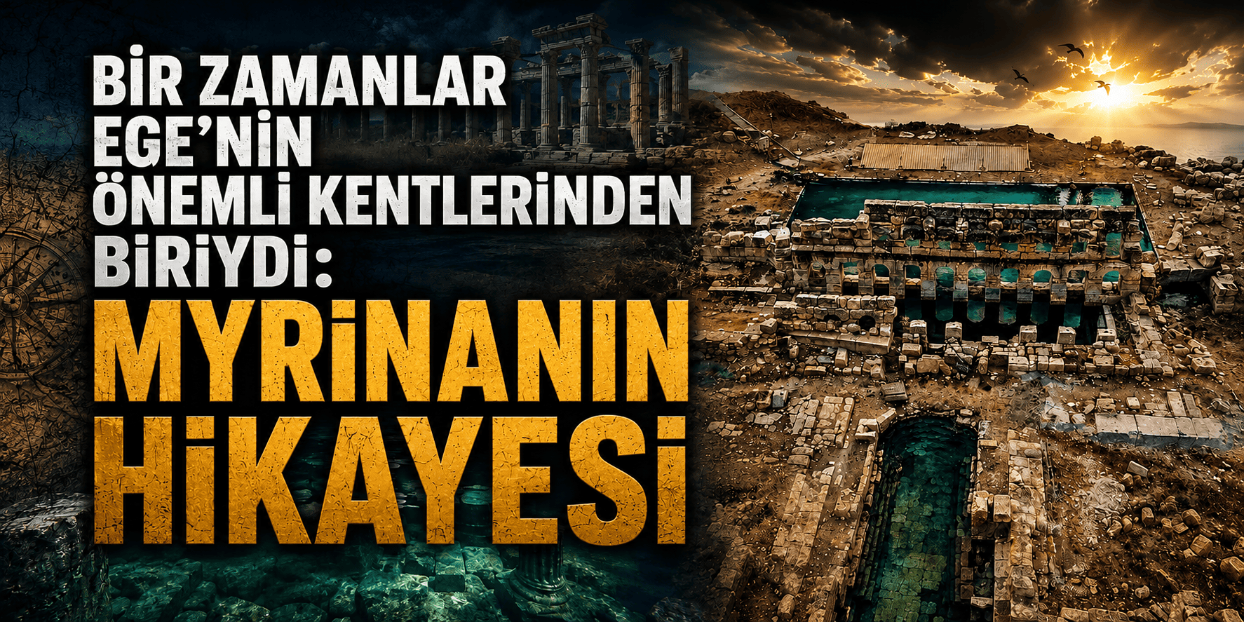 Bir zamanlar Ege’nin önemli kentlerinden biriydi: Myrina’nın hikâyesi