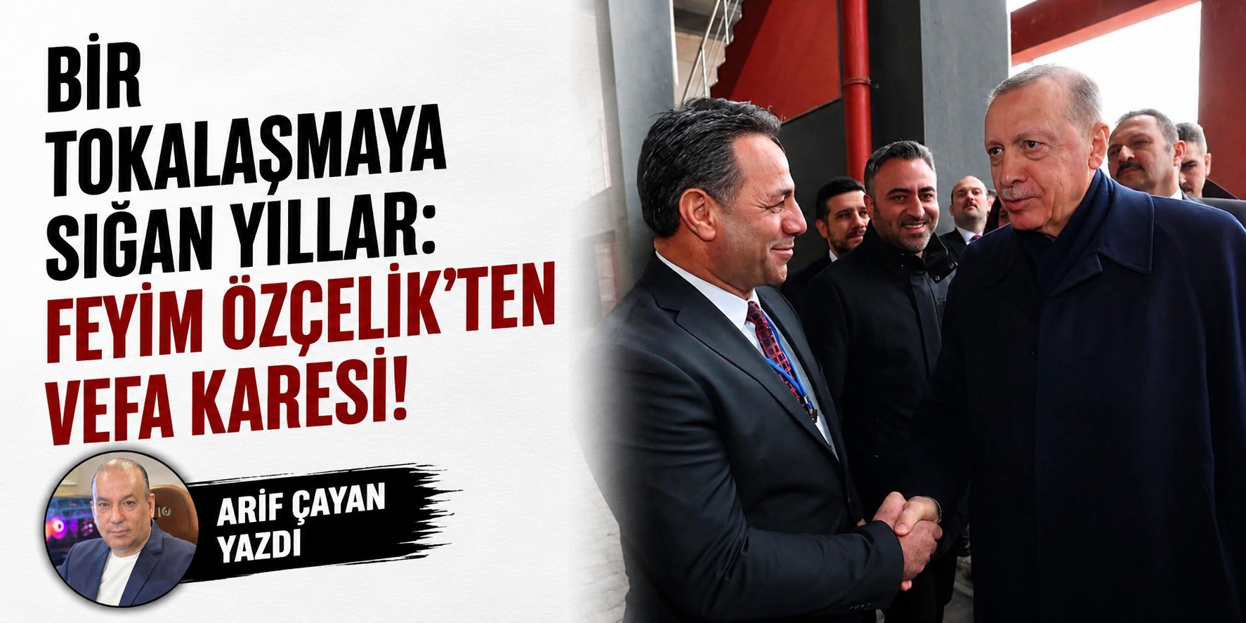 Bir tokalaşmaya sığan yıllar: Feyim Özçelik’ten vefa karesi!