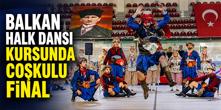 Balkan Halk Dansları kursunda coşkulu final