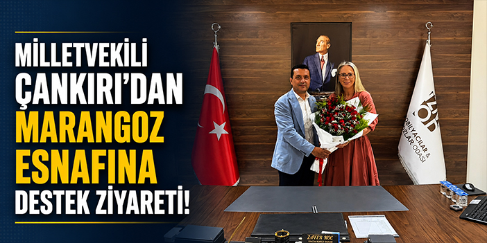 Milletvekili Çankırı'dan marangoz esnafına destek ziyareti!