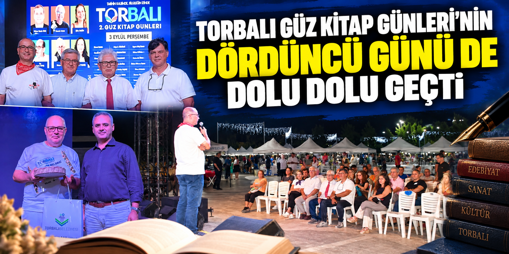 Torbalı Güz Kitap Günlerinin Dördüncü Günü de Dolu Dolu Geçti