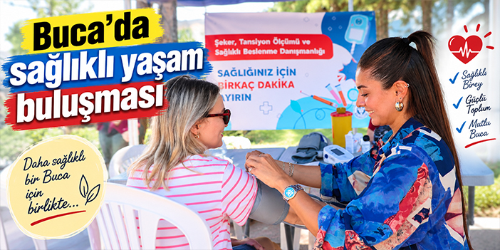 Buca’da sağlıklı yaşam buluşması
