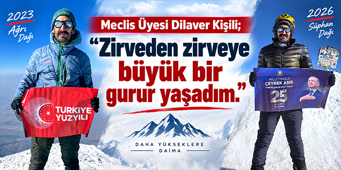 İZBB Meclis Üyesi Dilaver Kişili; “Zirveden zirveye büyük bir gurur yaşadım.”