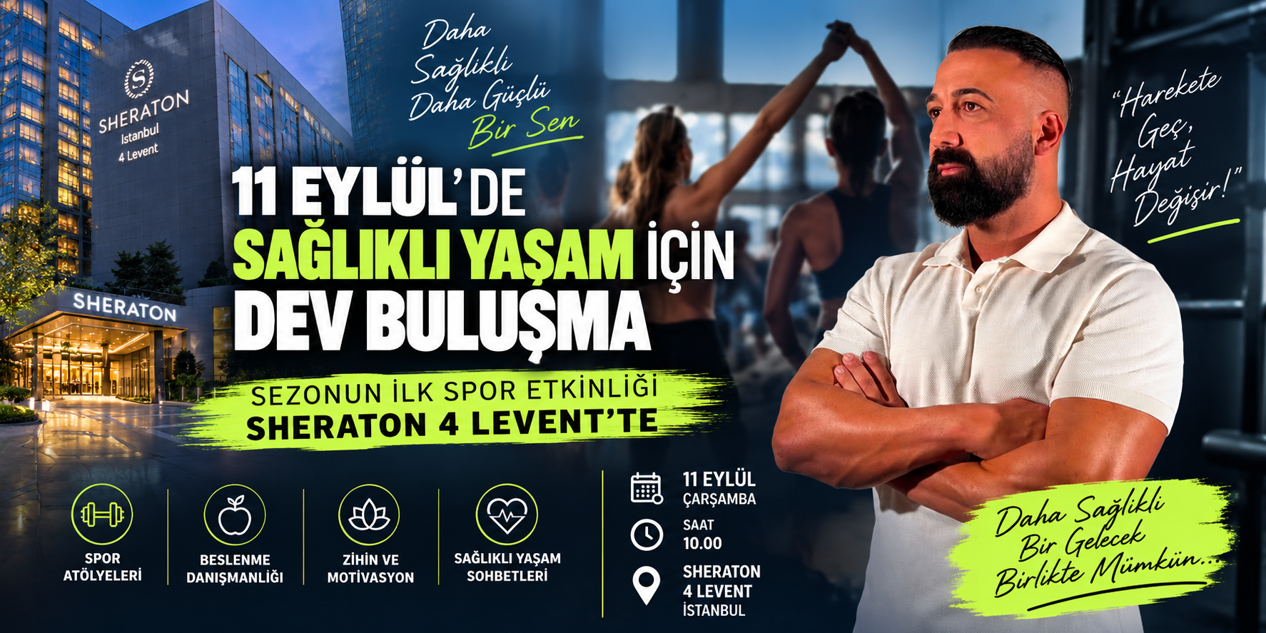 11 Eylül’de Sağlıklı Yaşam İçin Dev Buluşma