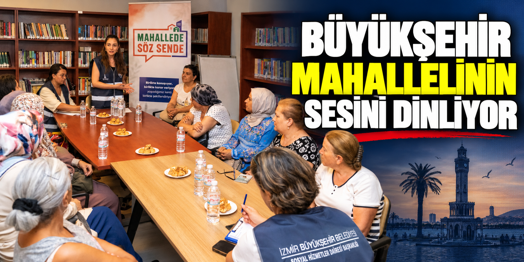 Büyükşehir mahallelinin sesini dinliyor