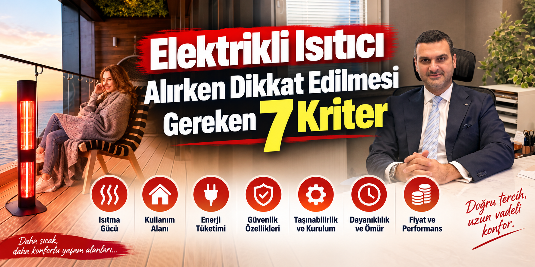 Elektrikli Isıtıcı Alırken Dikkat Edilmesi Gereken 7 Kriter