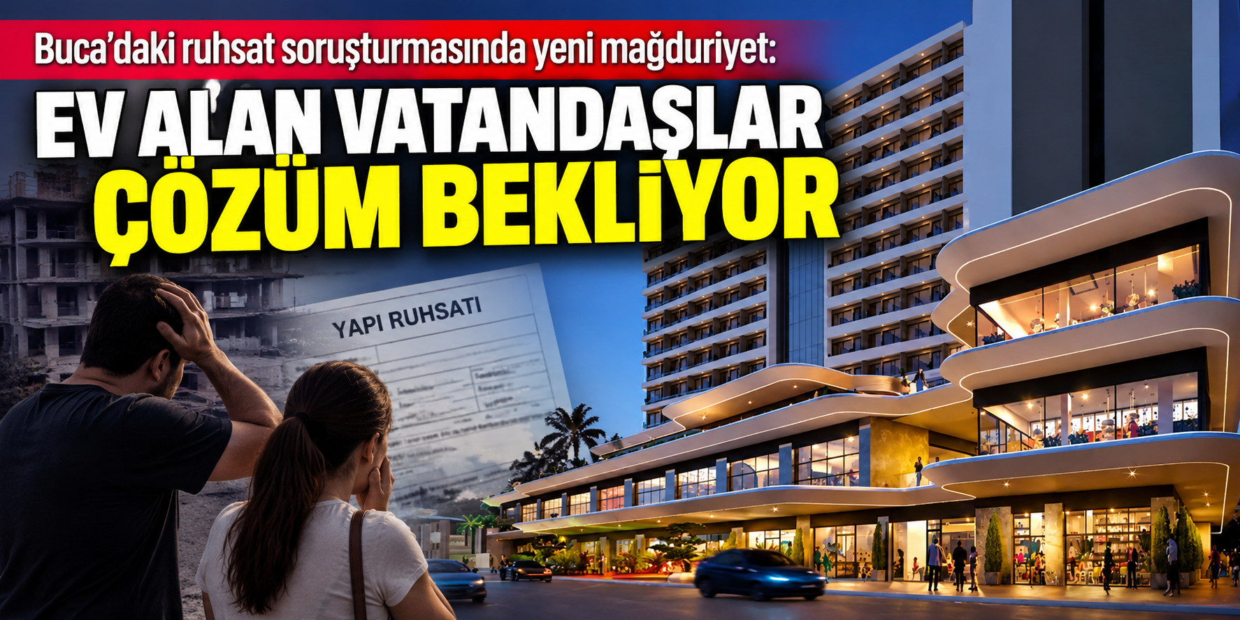Buca’daki ruhsat soruşturmasında yeni mağduriyet: Ev alan vatandaşlar çözüm bekliyor