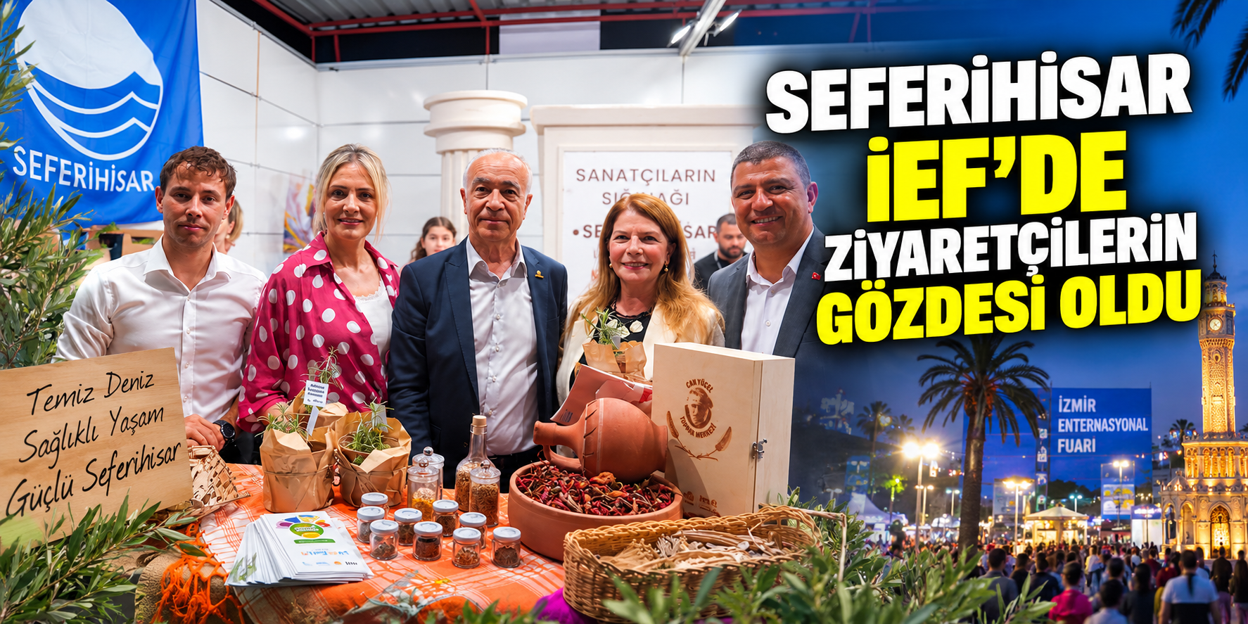Seferihisar İEF’de ziyaretçilerin gözdesi oldu