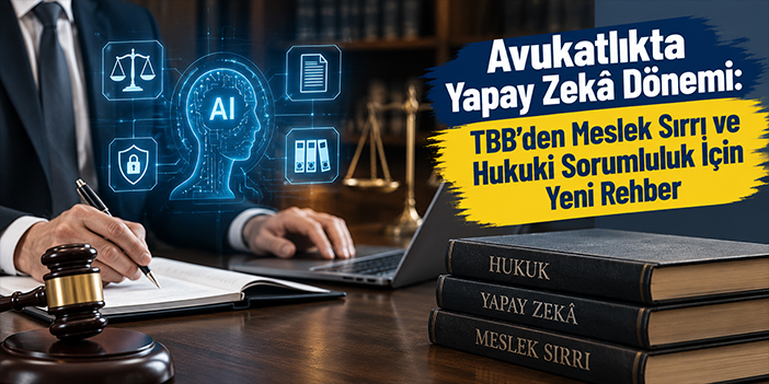 Avukatlıkta Yapay Zekâ Dönemi: TBB’den Meslek Sırrı ve Hukuki Sorumluluk İçin Yeni Rehber