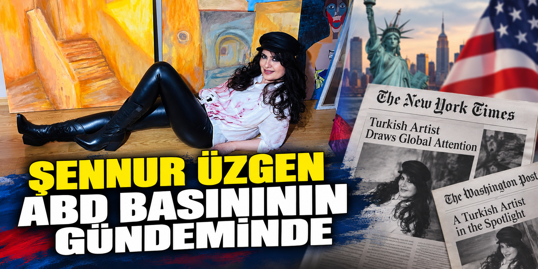 Şennur Üzgen ABD basınının gündeminde