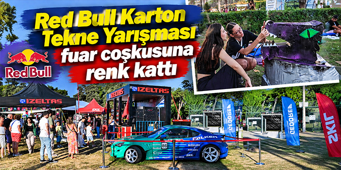 Red Bull Karton Tekne Yarışması fuar coşkusuna renk kattı