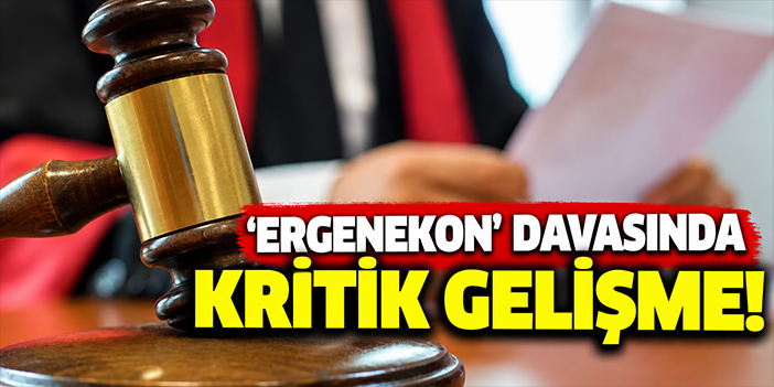 'Ergenekon' davasında kritik gelişme!