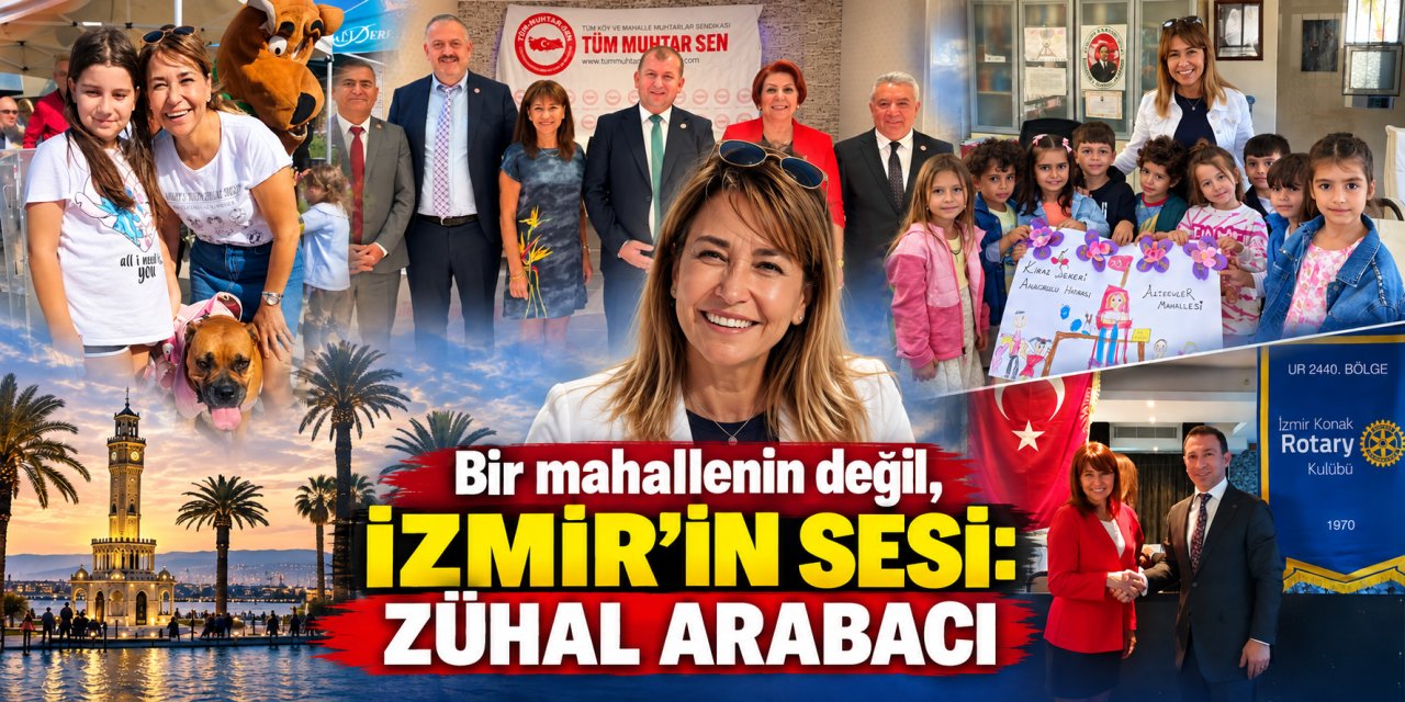 Bir mahallenin değil, İzmir’in sesi: Zühal Arabacı