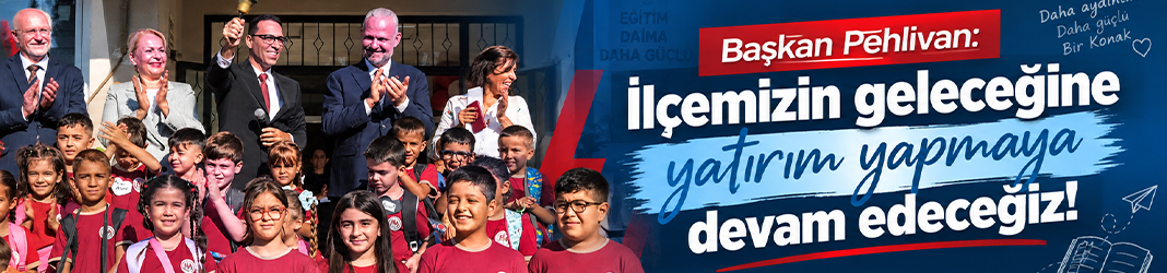Başkan Pehlivan: İlçemizin geleceğine yatırım yapmaya devam edeceğiz!