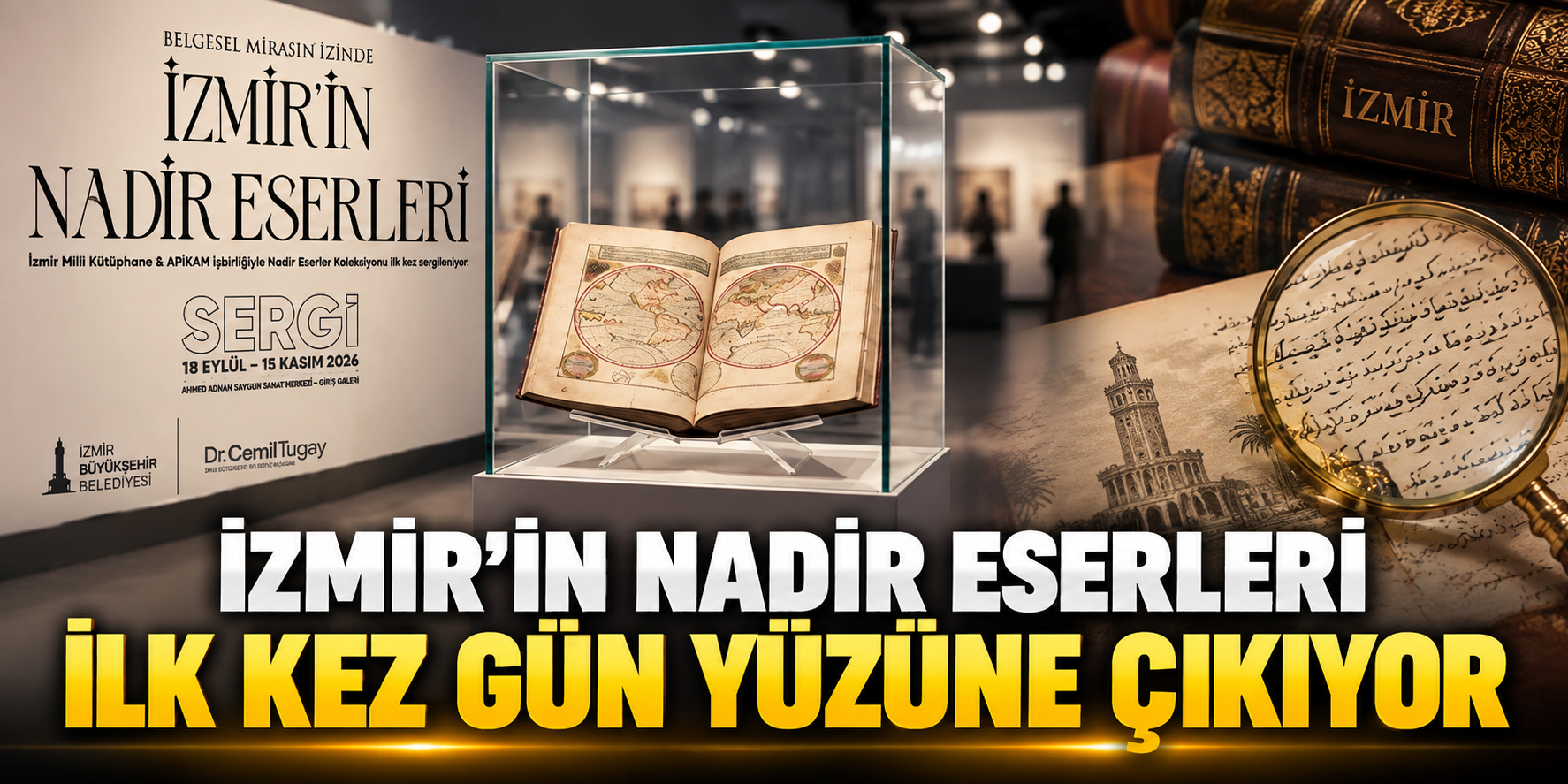 İzmir’in nadir eserleri ilk kez gün yüzüne çıkıyor