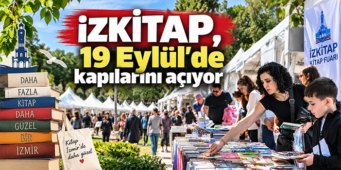 İZKİTAP 8. İzmir Kitap Fuarı açılıyor