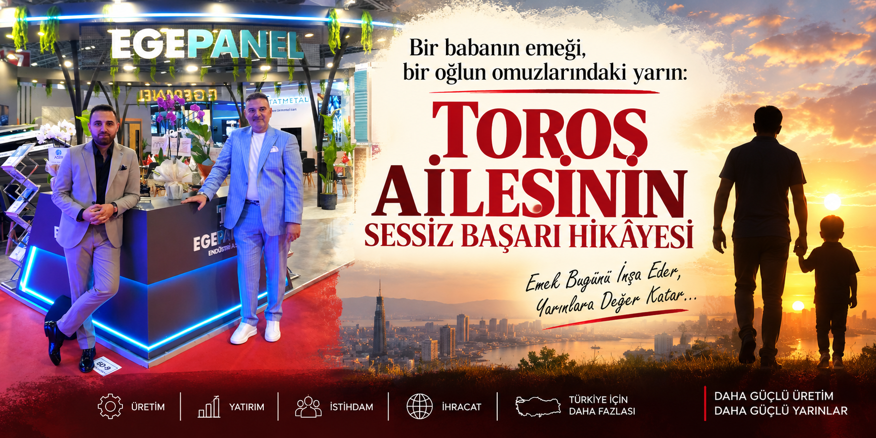 Bir babanın emeği, bir oğlun omuzlarındaki yarın: Toros ailesinin sessiz başarı hikâyesi
