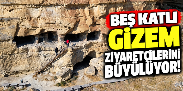 Beş katlı gizem ziyaretçilerini büyülüyor!