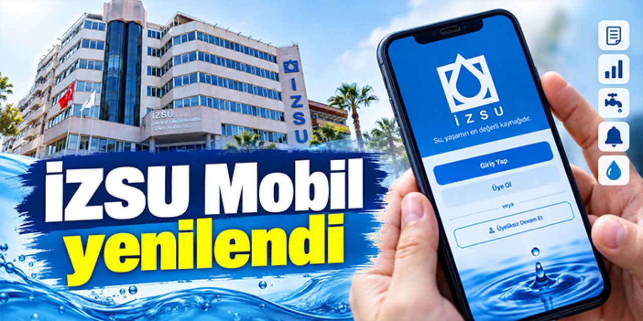 İZSU Mobil yenilendi