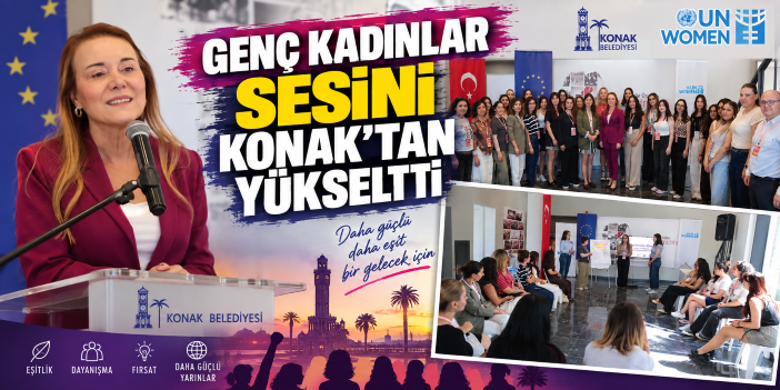 Genç kadınlar sesini Konak’tan yükseltti