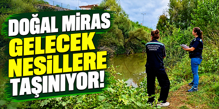 Doğal miras gelecek nesillere taşınıyor!