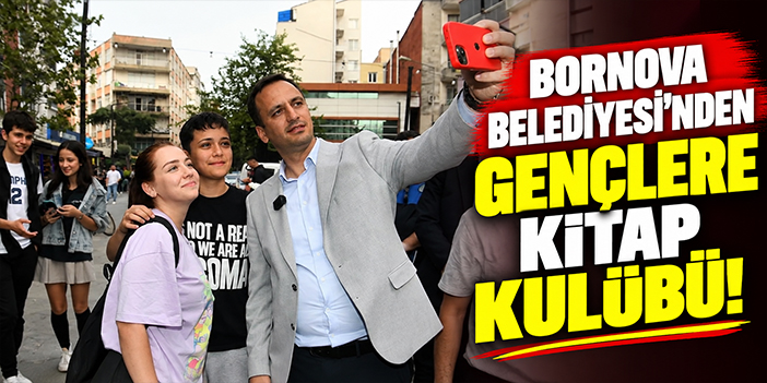 Bornova Belediyesi’nden gençlere Kitap Kulübü!
