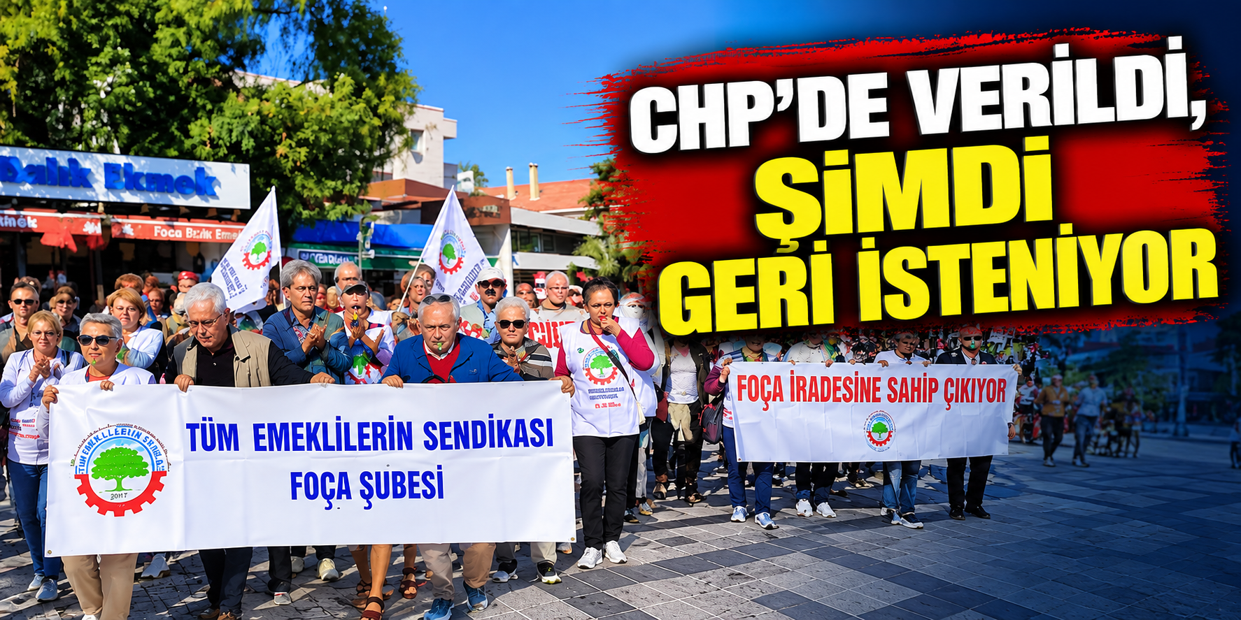 CHP’de verildi, şimdi geri isteniyor