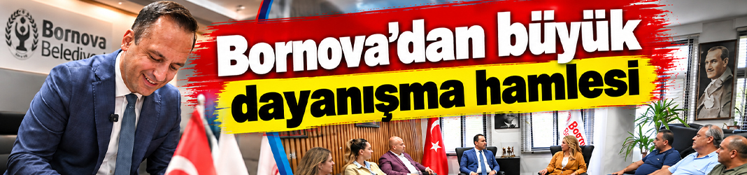 Bornova’dan büyük dayanışma hamlesi