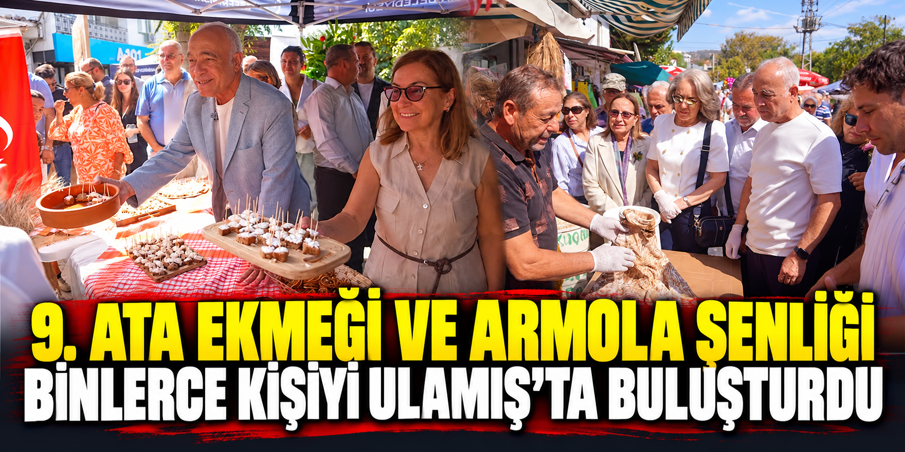 9. Ata Ekmeği ve Armola Şenliği binlerce kişiyi Ulamış’ta buluşturdu