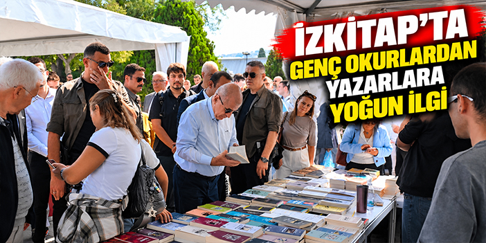 İZKİTAP’ta genç okurlardan yazarlara yoğun ilgi