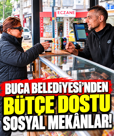 Buca Belediyesi’nden bütçe dostu sosyal mekânlar!
