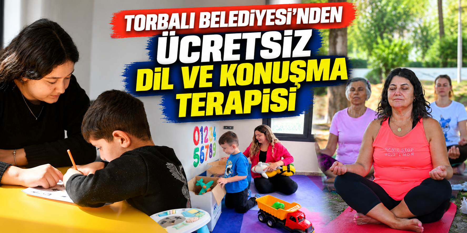 Torbalı Belediyesi’nden Ücretsiz Dil ve Konuşma Terapisi