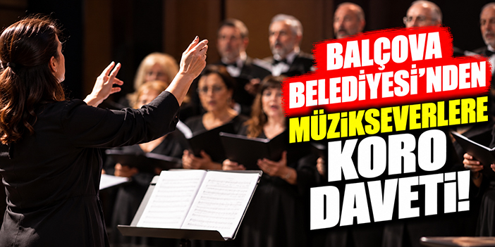 Balçova Belediyesi’nden müzikseverlere koro daveti!
