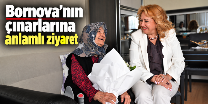 Bornova’nın çınarlarına anlamlı ziyaret