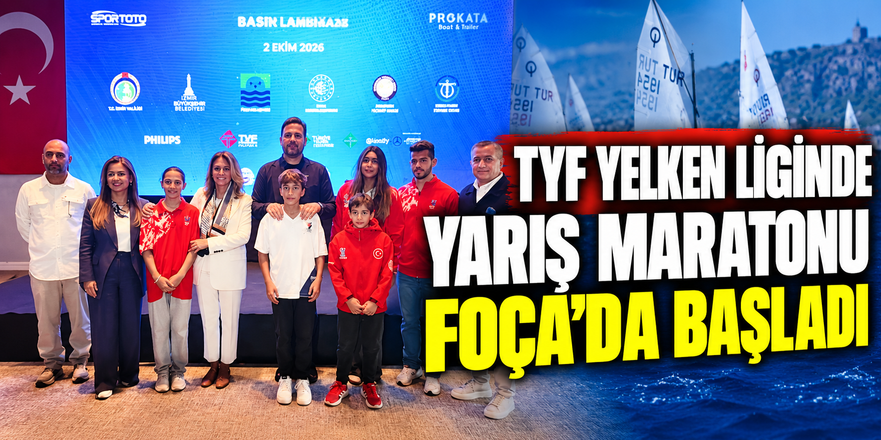 TYF Yelken Ligi Foça’da başladı
