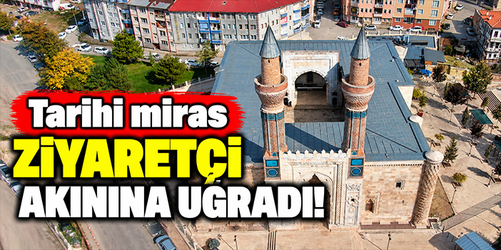 Tarihi miras ziyaretçi akınına uğradı!