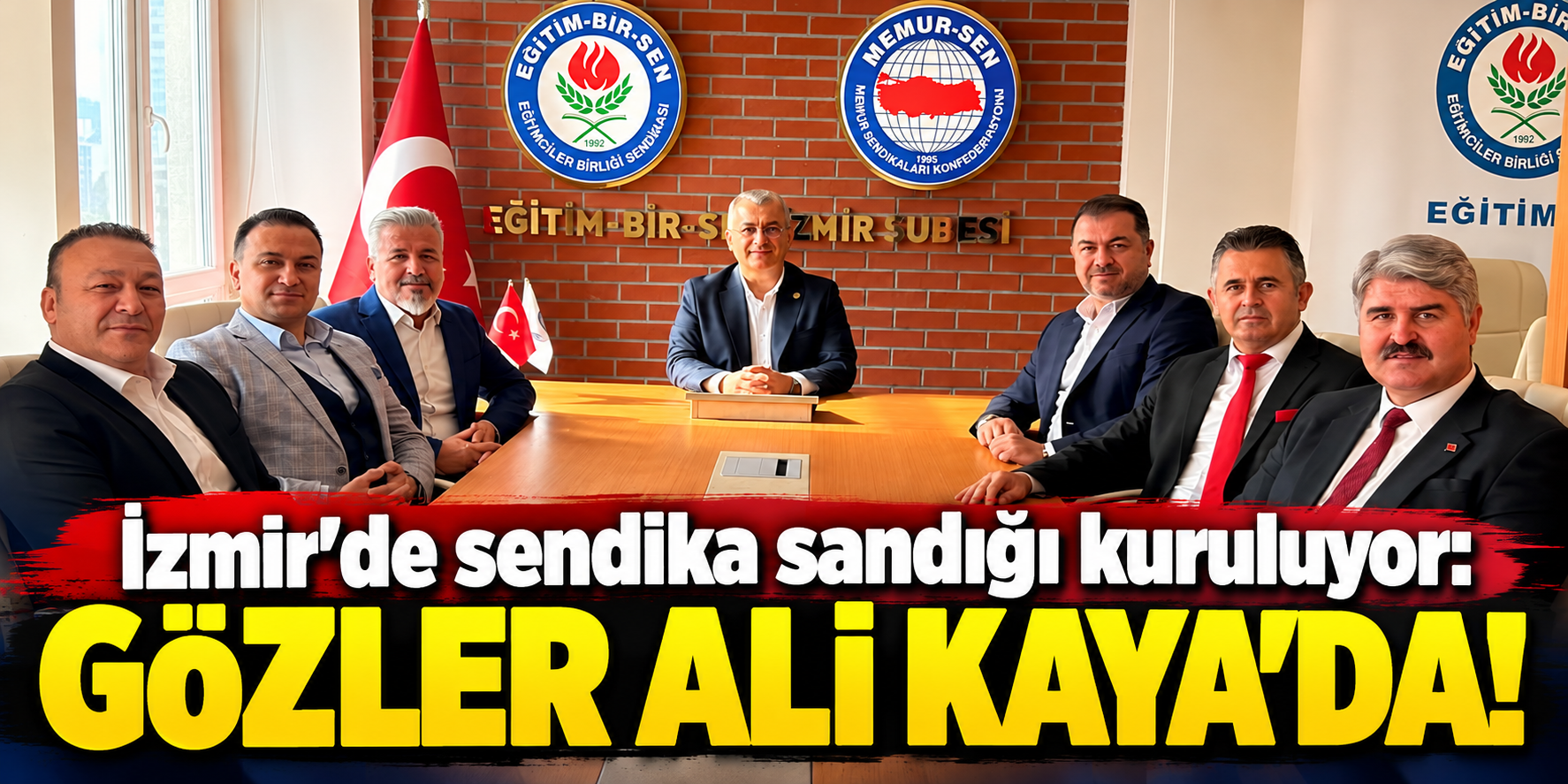 İzmir’de sendika sandığı kuruluyor: Gözler Ali Kaya’da!