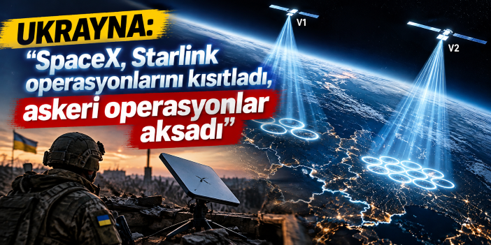 Ukrayna: "SpaceX, Starlink operasyonlarını kısıtladı, askeri operasyonlar aksadı"