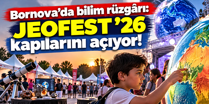 Bornova’da bilim rüzgârı: JEOFEST '26 kapılarını açıyor!