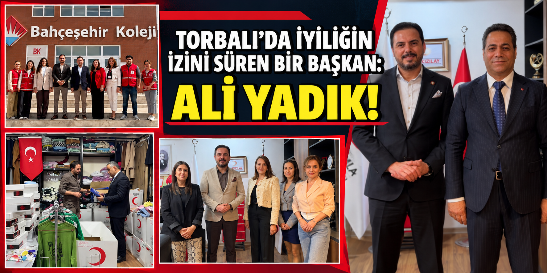 Torbalı’da iyiliğin izini süren bir başkan: Ali Yadık!