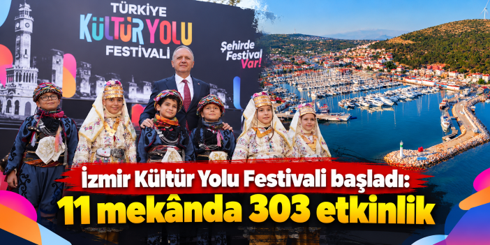 İzmir Kültür Yolu Festivali başladı: 11 mekânda 303 etkinlik