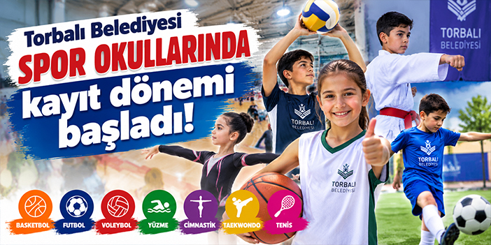 Torbalı Belediyesi Spor Okullarında kayıt dönemi başladı!