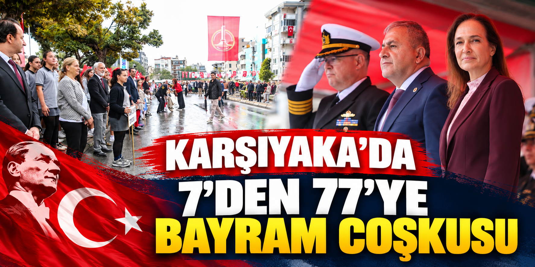 Karşıyaka’da 7’den 77’ye bayram coşkusu