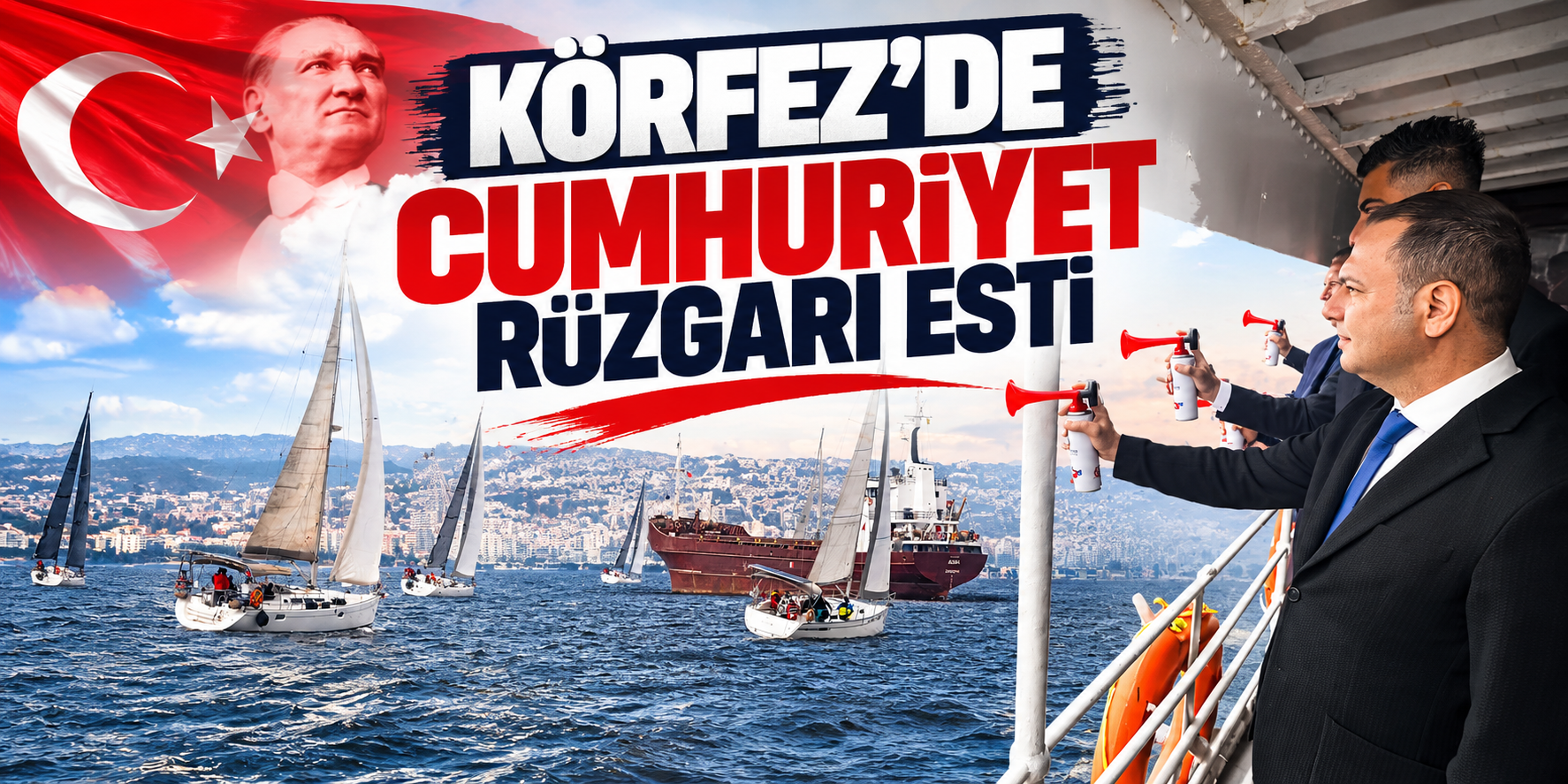 Körfez'de Cumhuriyet rüzgarı esti