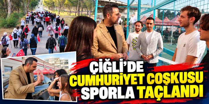Çiğli’de Cumhuriyet Coşkusu Sporla Taçlandı