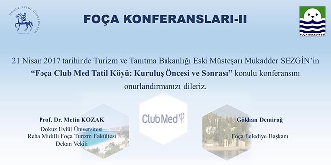Foça'da Turizm Haftası Etkinlikleri