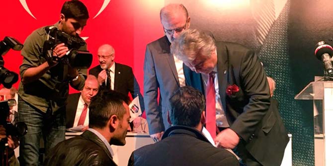 Beşiktaş'ın Divan Başkanlığı seçiminde olay çıktı