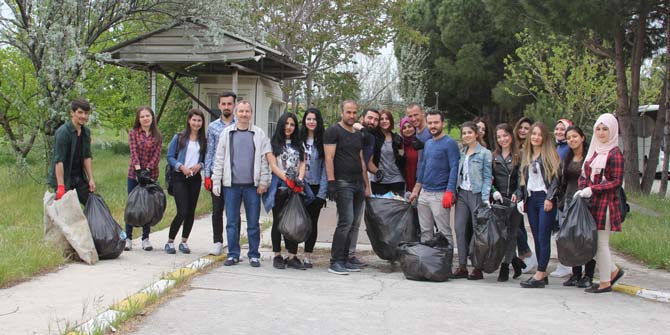 İKÇÜ’DE “TEMİZ KAMPÜS” BİLİNCİ