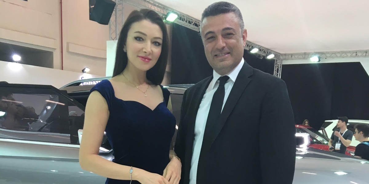 Neslihan Maltepe 2017 İstanbul Autoshow'da,